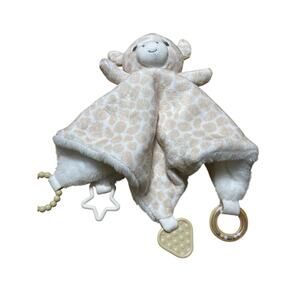 DreamGro Giraffe Lovey Toy Security Blanket Teether Infant Unisex Baby Shower‎